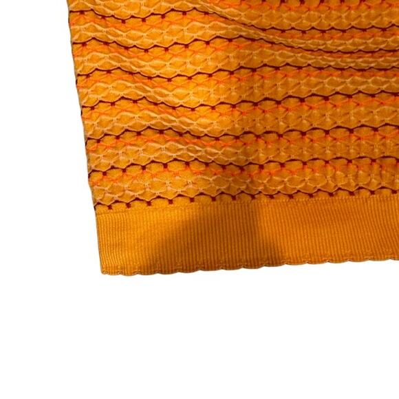 Aerie Orange Multicolor Print Sleeveless Stretch Bandeau Women Sz XL - Picture 3 of 7